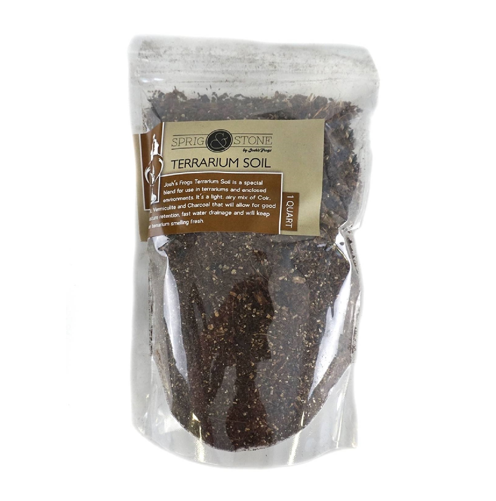 Josh's Frogs Terrarium Soil, 1 Quart